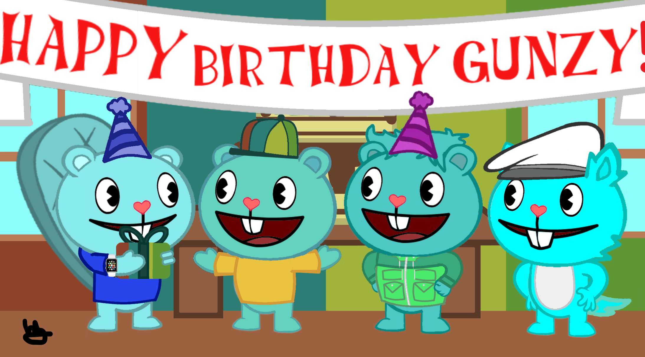 HTF OCs: HBD Gunzy! by Highpows on DeviantArt