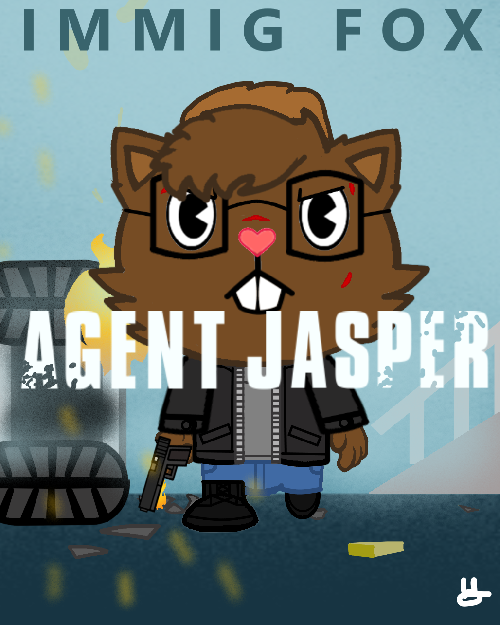 HTF OC: Agent Jasper Poster by Highpows on DeviantArt