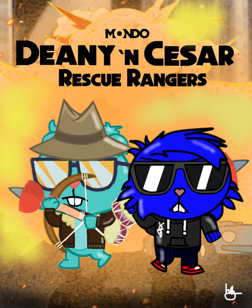 HTF OCs: Deany N' Cesar Rescue Rangers by Highpows on DeviantArt