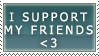 I support my friend STAMP