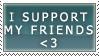 I support my friend STAMP