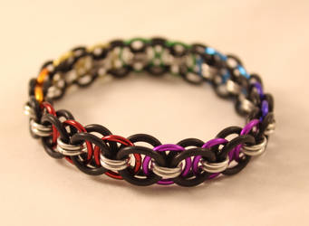 Dark Rainbow Bracelet