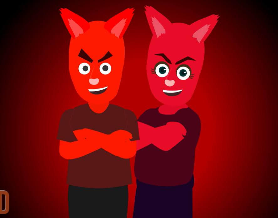Evil Red Two Evil Red And Evil Reda Wallpaper by MaxAndRubyRocks1991 on DeviantArt