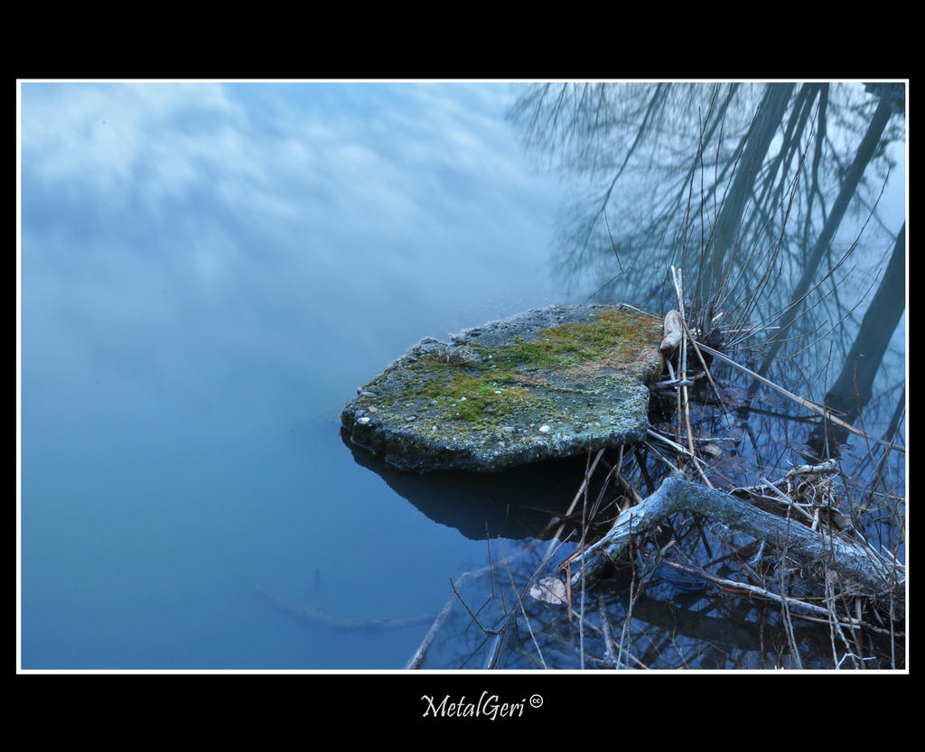 Stone in the mirror