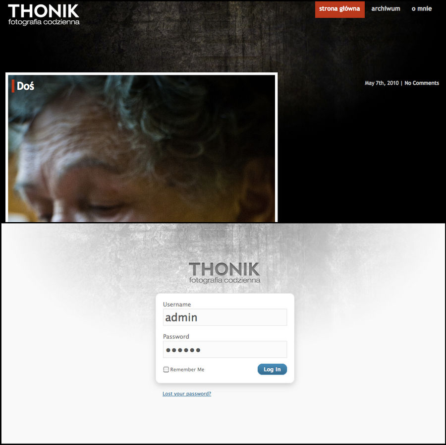 Thonik daily photography blog