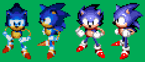 Sonic 3D Blast Sprite Edit by Ninjacat025 on DeviantArt