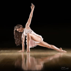 Photo Study - Dancer Reflection