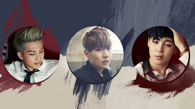 Rapmon Jhope Jimin 1366x768