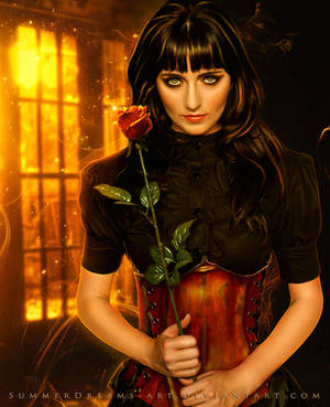 .....The pain that she hides by SummerDreams-Art .....The pain that she hides by SummerDreams-Art