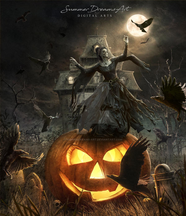 Hallow-ing Death by SummerDreams-Art Hallow-ing Death by SummerDreams-Art