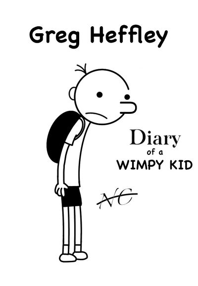 Diary of a Wimpy Kid: Greg Heffley by NomicNize on DeviantArt