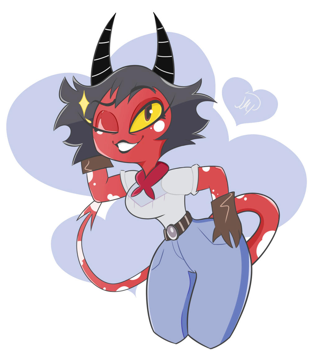 Lin Boss Lin Helluva Boss by JoeMasterPencil on DeviantArt