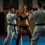 pantyhose dojo - against karate thugs 28