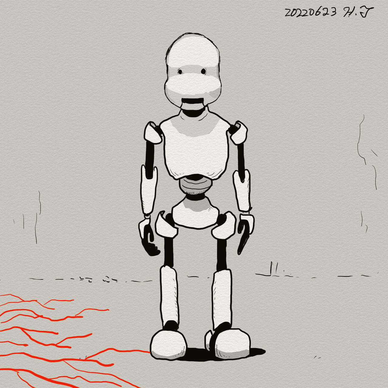 Stop Motion Deviantart A Hero of a stop motion animation JUNK HEAD by stemechind on DeviantArt