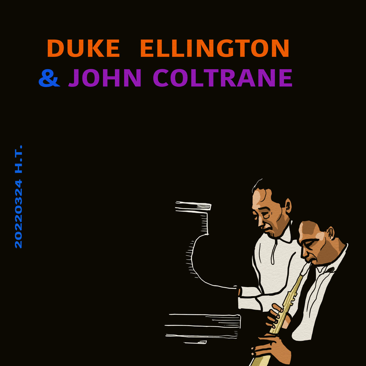Duke Ellington and John Coltrane by stemechind on DeviantArt