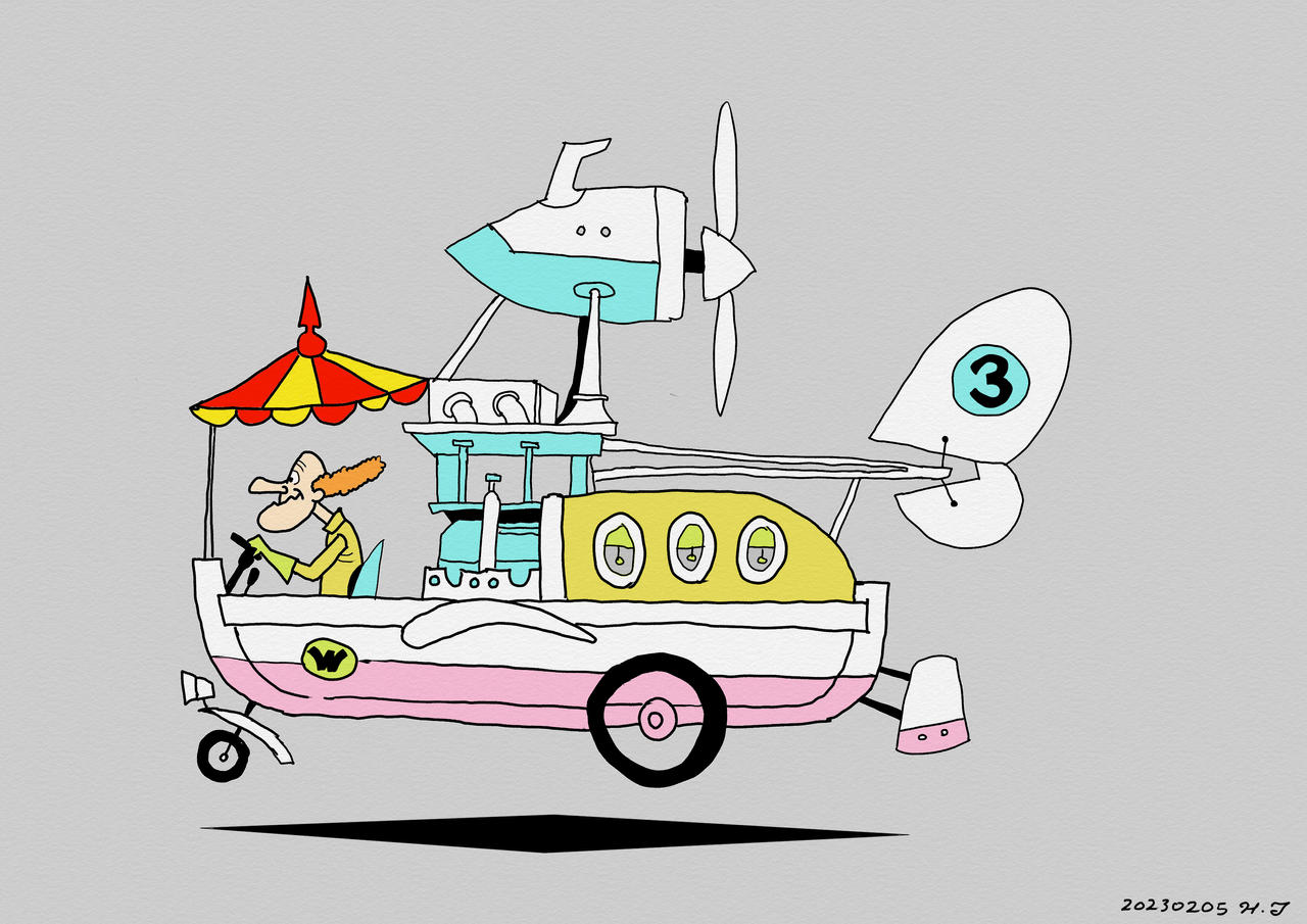 Wacky Races The Convert-A-Car by stemechind on DeviantArt