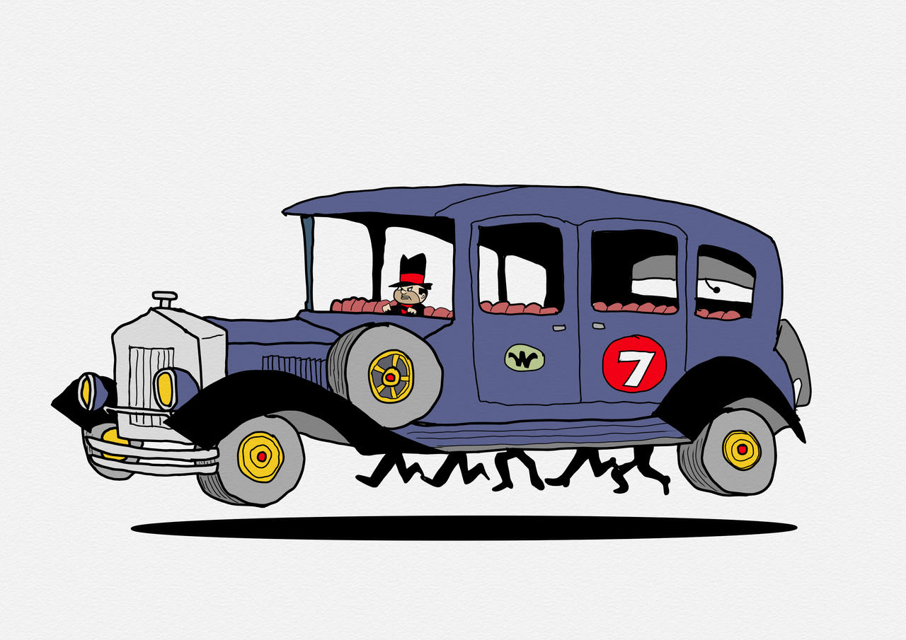 Wacky Races The Bulletproof Bomb by stemechind on DeviantArt