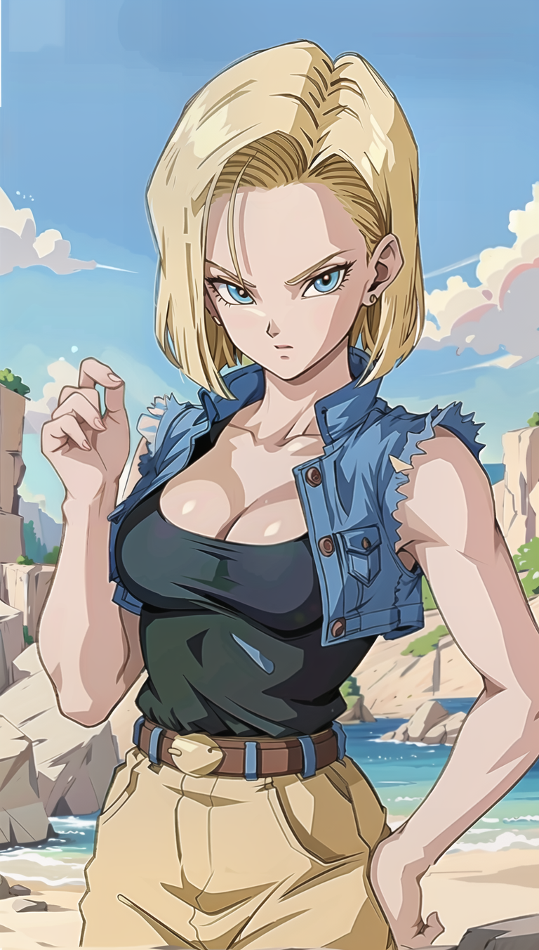 Android 18 Money Android 18 #fanart by IgnisAeternum1 on DeviantArt