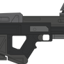 Halo Reach. Assault Rifle MA37-ICWS. Right Side