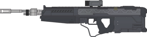 Halo 5. DMR. Left Side