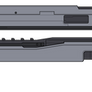 Halo 4. ARC-920 Railgun. Left Side