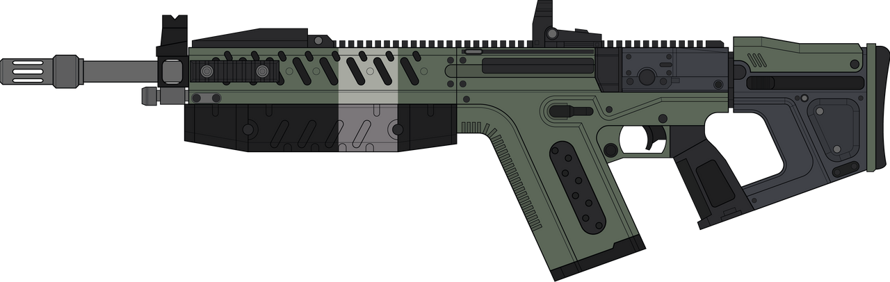 7d2d Commando Rifle Halo Infinite. VK78 Commando Rifle. Left Side by LDINSDUSTRIES on ...