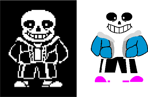 my sans vector by besthousedied on DeviantArt
