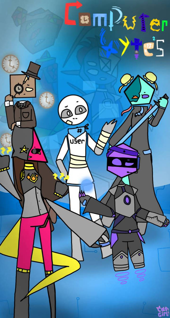 Computer bytes poster V2 by catgirl0121 on DeviantArt