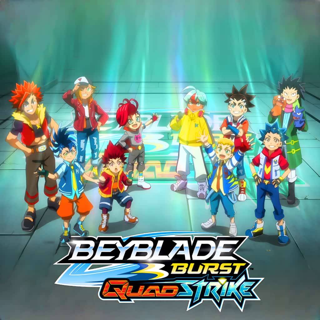 Beyblade Burst QuadStrike Poster Cover by airielashf23 on DeviantArt