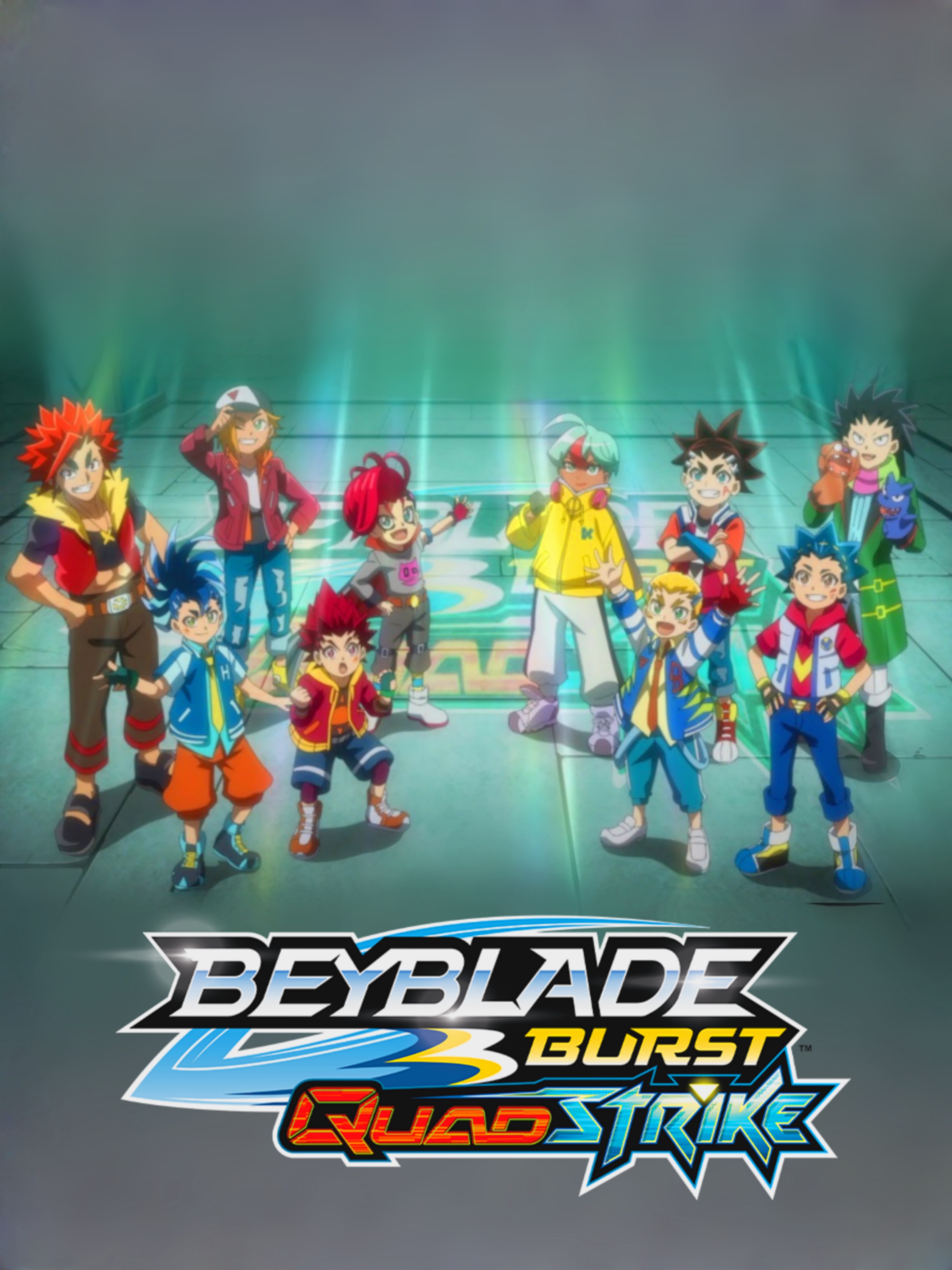 Beyblade Burst QuadStrike Poster Magnet for Sale by AyushTuber