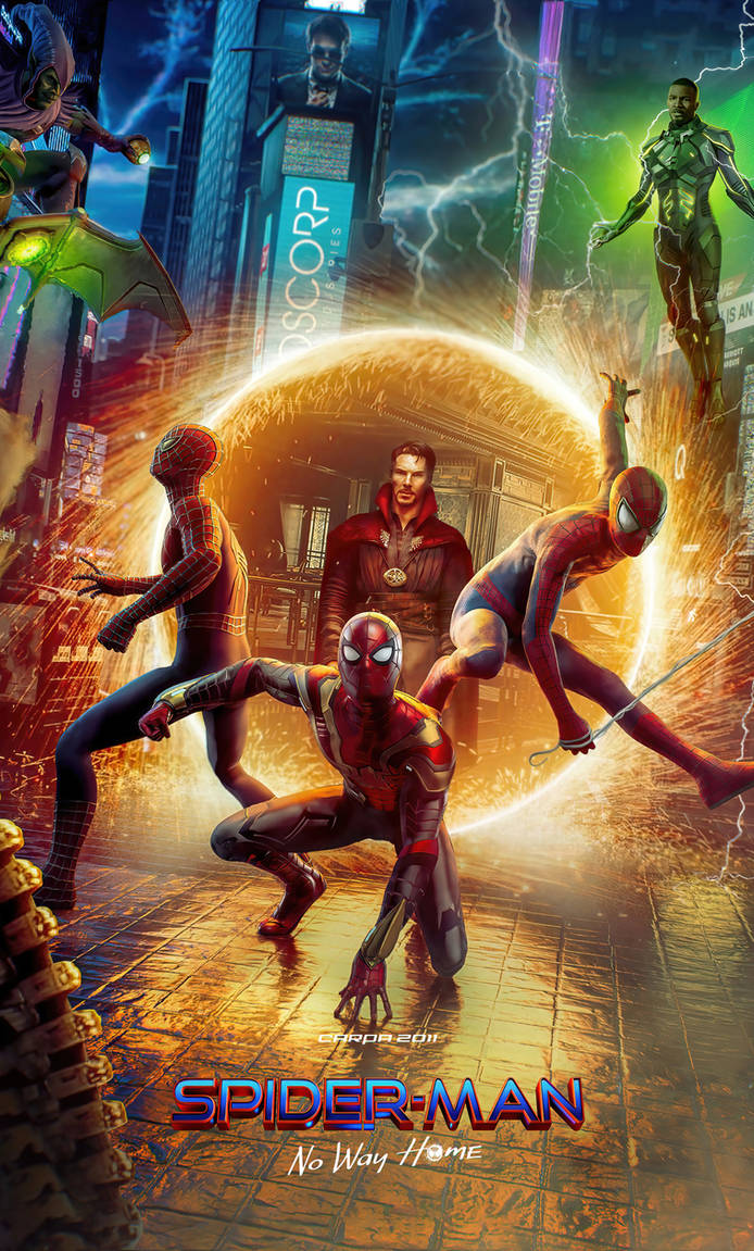 Spider-Man No Way Home poster by airielashf23 on DeviantArt