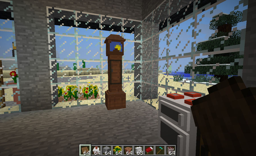 clock in minecraft by GunnarCool on DeviantArt