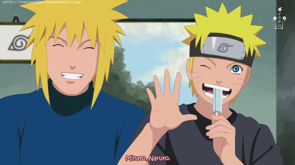 Minato e Naruto