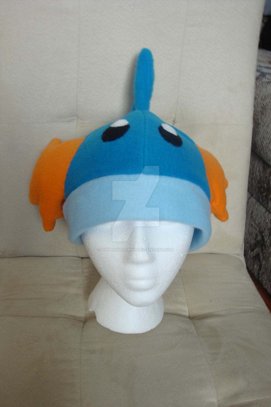 Mudkip Hat V2 Front