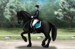 Fable Stable Dressage Piaffe Class by DreamCatcher-Stable