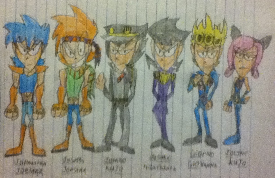 Meet The Joestars By Dynamiteboom On Deviantart Meet The Joestars By Dynamiteboom On Deviantart