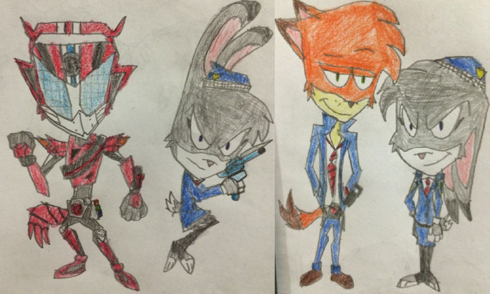 Kamen Rider Drive-Zootopia version by Firecraker-J on DeviantArt