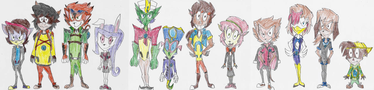 Eto Ranger Redesigns by Firecraker-J on DeviantArt