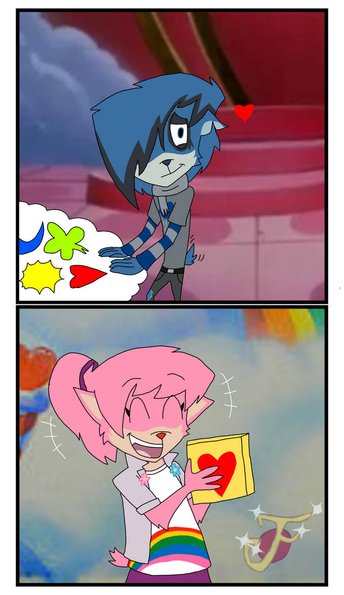 Grumpy admires cheer from afar by Firecraker-J on DeviantArt