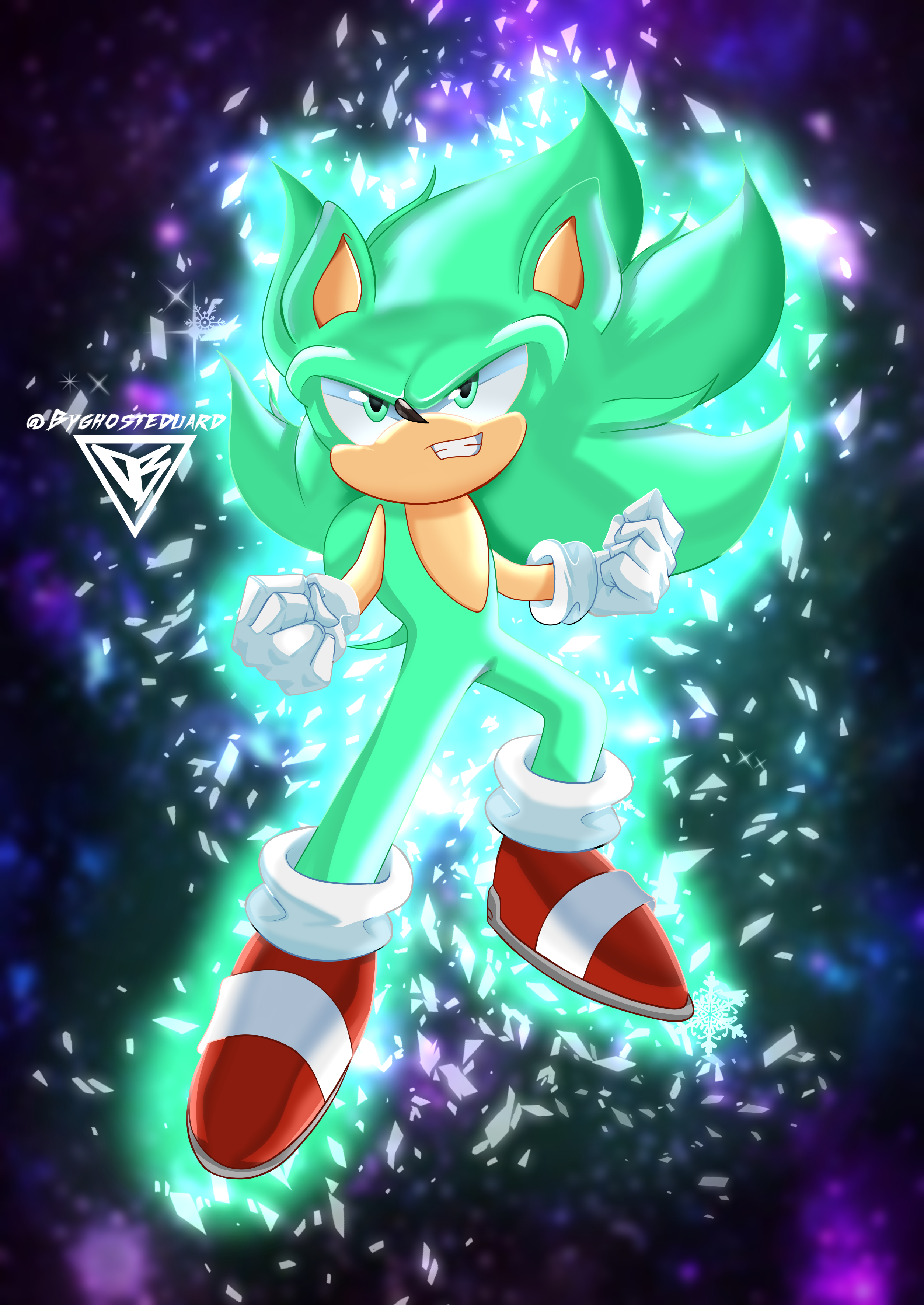 The Dark Sonic by ByGhostEduard on DeviantArt