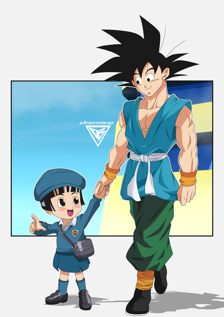 Pan-meets-Goku Animated by Brinx-dragonball on DeviantArt