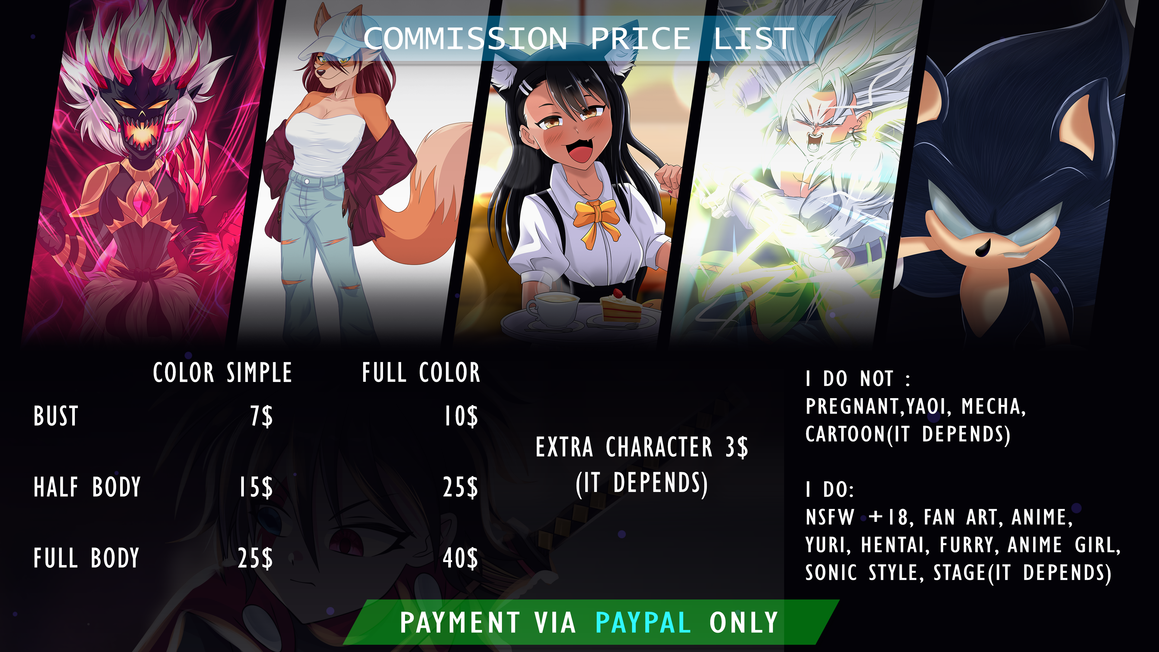 Comissions Price List !! (Robux) by Christianweslen on DeviantArt