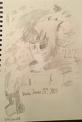 Sasuke Uchiha fan art