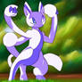 Mewtwo DreamUp Creation #1