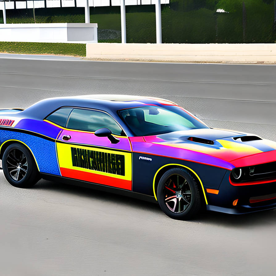 Dodge Challenger Hellcat, Ready to Race by TamTheLucario448 on DeviantArt