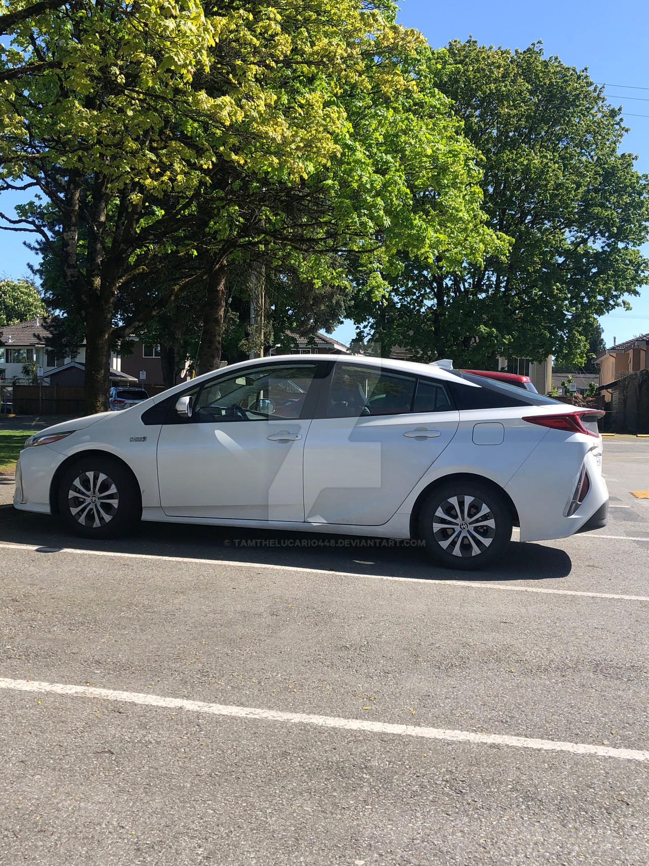 White Perius White Toyota Prius Prime by TamTheLucario448 on DeviantArt