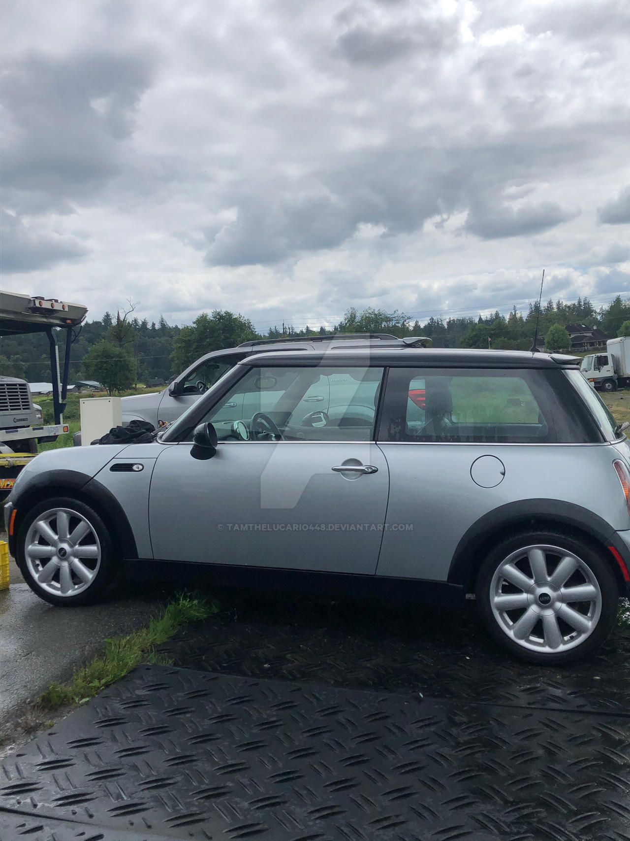 Silver Mini Cooper by TamTheLucario448 on DeviantArt