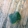 Green Sea Glass Shard