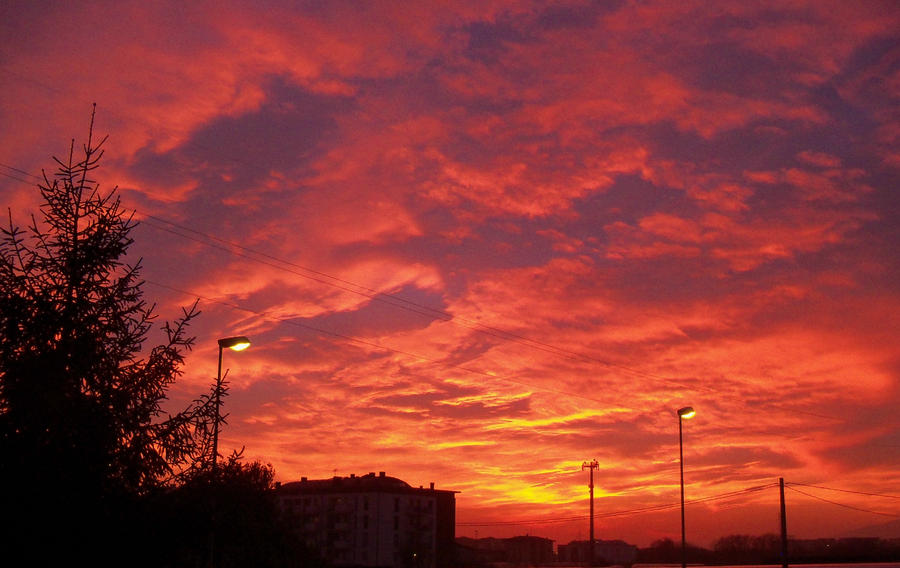 Tramonto Rosso!