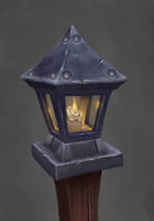 Wow Fan art - Lamp post